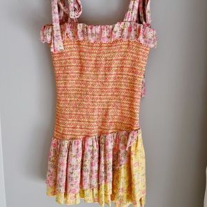 Love Shack Fancy Aya smocked dress